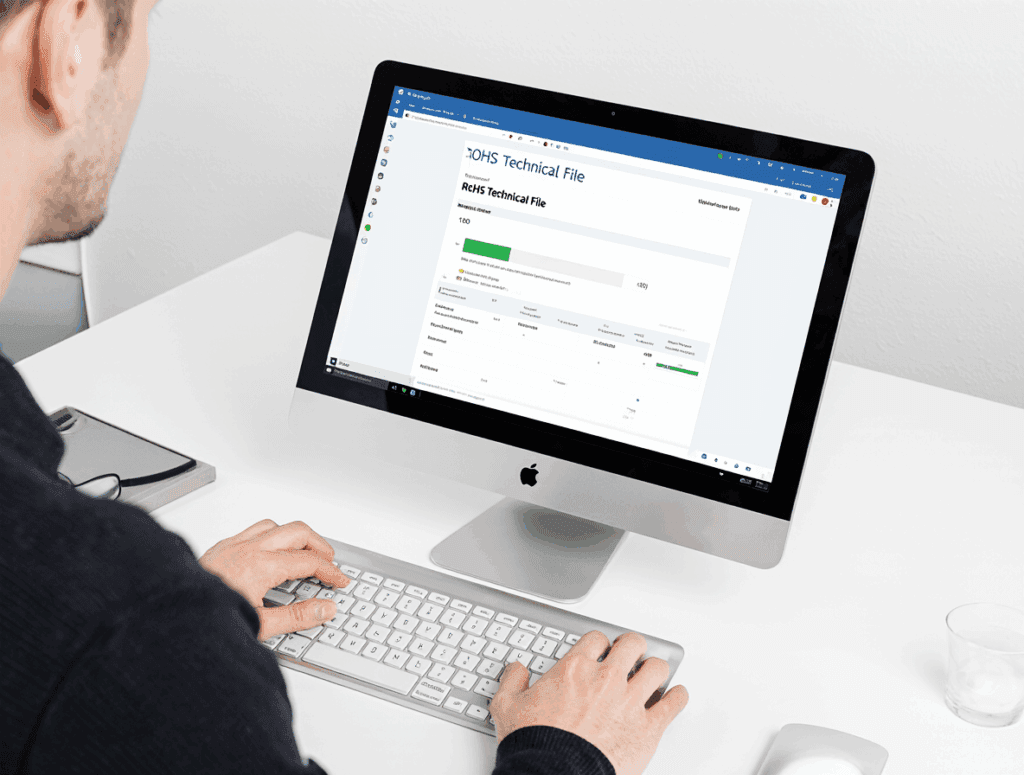 Generación rápida del expediente técnico RoHS siguiendo la norma EN IEC 63000 con Zertify.